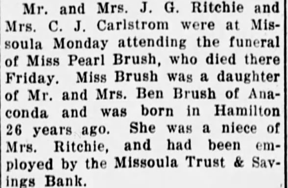 Clipping from Ravalli Republic